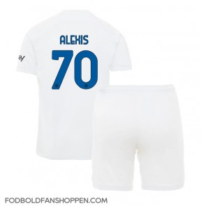 Inter Milan Alexis Sanchez #70 Udebanetrøje Børn 2023-24 Kortærmet (+ Korte bukser)